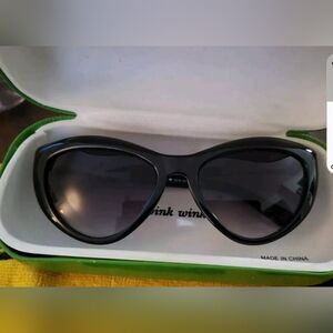 Kate Spade Black Cateye Sunglasses